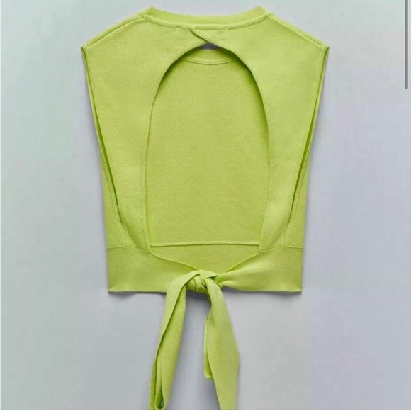Zara green top - Picture 2 of 4